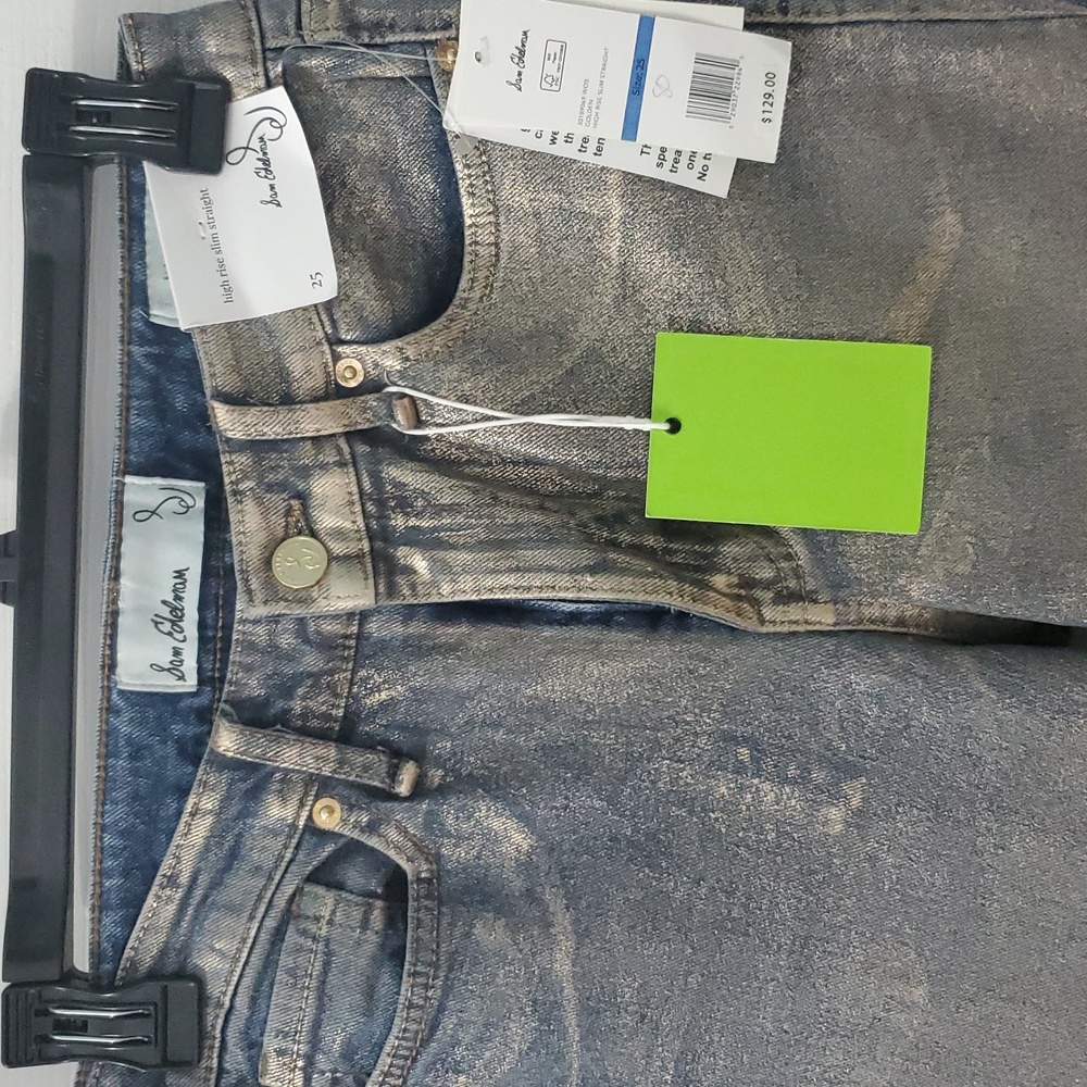 Sam Edelman High Rise Stretch Jeans - Picture 2 of 4